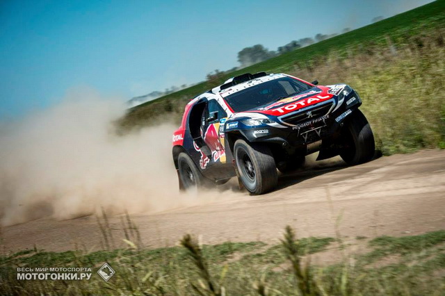 Сирил Депре дебютировал за рулем Peugeot V6 Сирил Депре дебютировал за рулем Peugeot V6