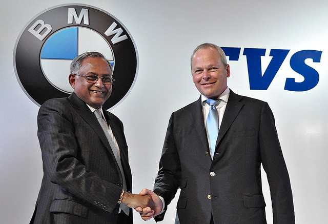 BMW и TVS заявили о запуске совместного предприятия весной 2013 года BMW и TVS заявили о запуске совместного предприятия весной 2013 года