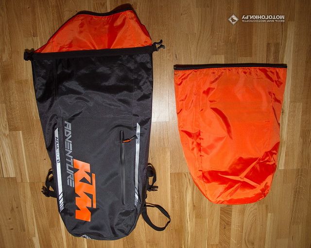 KTM All Elements Pack by OGIO (2015) состоит из двух слоев-сумок, одна в другой KTM All Elements Pack by OGIO (2015) состоит из двух слоев-сумок, одна в другой