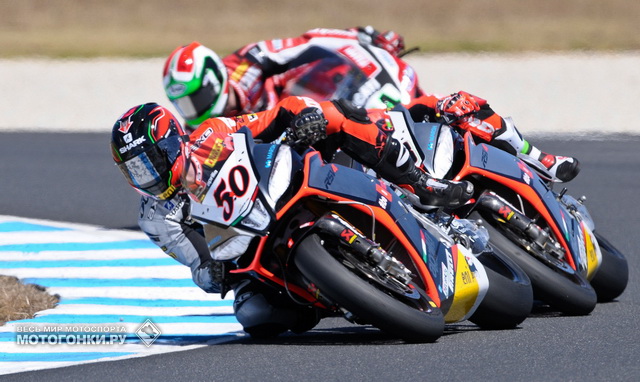 Сильвейн Гуинтоли - самый успешный из действующих гонщиков WSBK в Phillip Island Сильвейн Гуинтоли - самый успешный из действующих гонщиков WSBK в Phillip Island