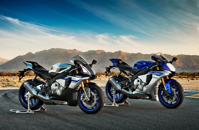 Тесты Yamaha YZF-R1 и YZF-R1M (2015) на трассе в Eastern Creek Тесты Yamaha YZF-R1 и YZF-R1M (2015) на трассе в Eastern Creek