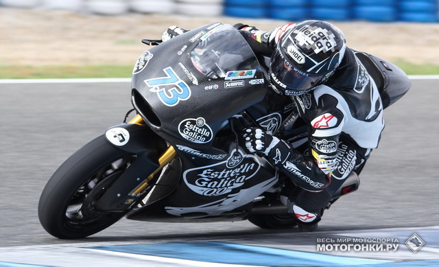 Алекс Маркес на тестах Moto2 в Jerez de la Frontera Алекс Маркес на тестах Moto2 в Jerez de la Frontera