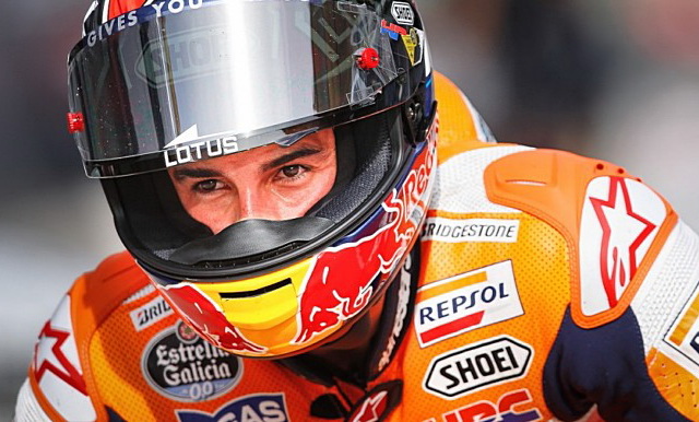 Марк Маркес (Repsol Honda), двукратный чемпион MotoGP Марк Маркес (Repsol Honda), двукратный чемпион MotoGP