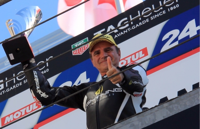 Мигель Дюхамель стал победителем этапа TTXGP/FIM e-Power Champinoship 7 сентября 2012 года в Ле Мане Мигель Дюхамель стал победителем этапа TTXGP/FIM e-Power Champinoship 7 сентября 2012 года в Ле Мане