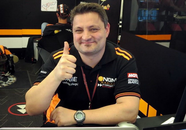 Сержио Вербена, главный инженер Forward Racing Сержио Вербена, главный инженер Forward Racing