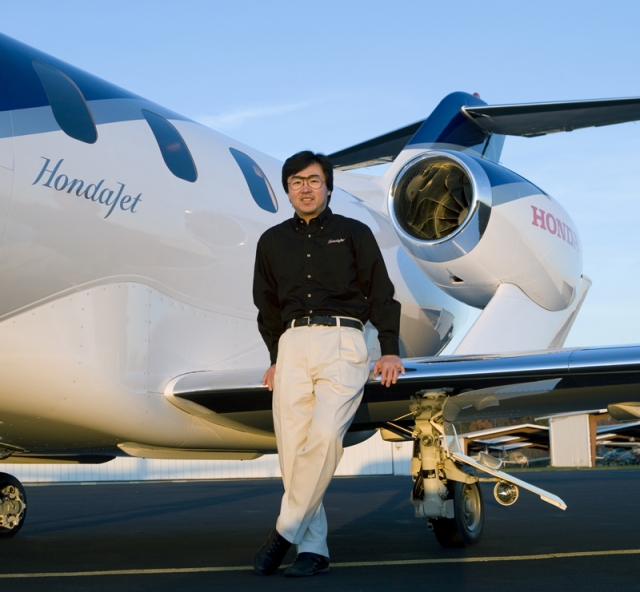 Митимаса Фудзино и его детище, HondaJet Митимаса Фудзино и его детище, HondaJet