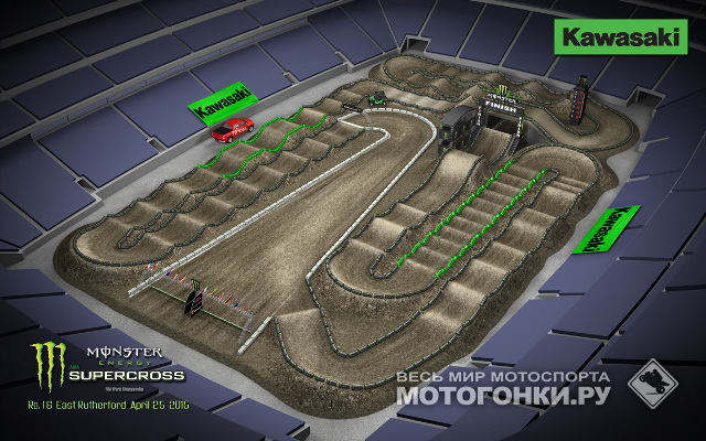 2015 АМА Суперкросс раунд 16-East Rutherford 2015 АМА Суперкросс раунд 16-East Rutherford