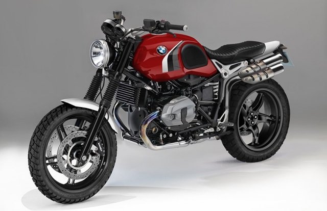 BMW Scrambler, официальные скетчи 2015 года BMW Scrambler, официальные скетчи 2015 года
