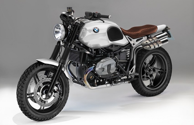 BMW Scrambler, официальные скетчи 2015 года BMW Scrambler, официальные скетчи 2015 года