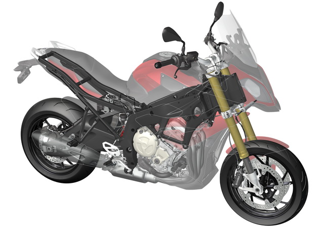 Схема шасси BMW S 1000 XR (2015) Схема шасси BMW S 1000 XR (2015)