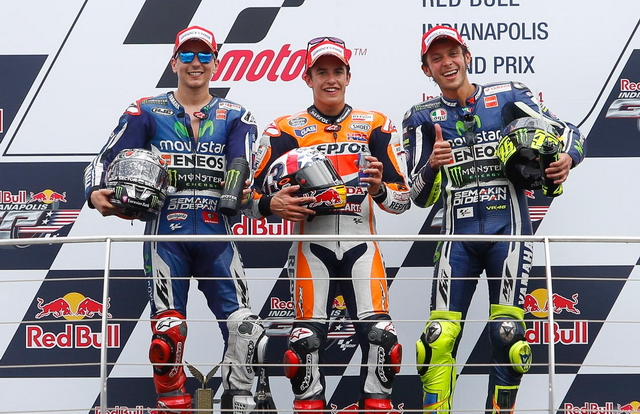 Маркес выиграл два IndyGP подряд с момента прихода в MotoGP: в 2013 и 2014, потому что действовал агрессивней, чем соперники Маркес выиграл два IndyGP подряд с момента прихода в MotoGP: в 2013 и 2014, потому что действовал агрессивней, чем соперники