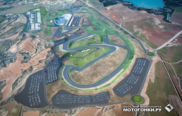 Motorland Aragon с высоты птичьего полета Motorland Aragon с высоты птичьего полета