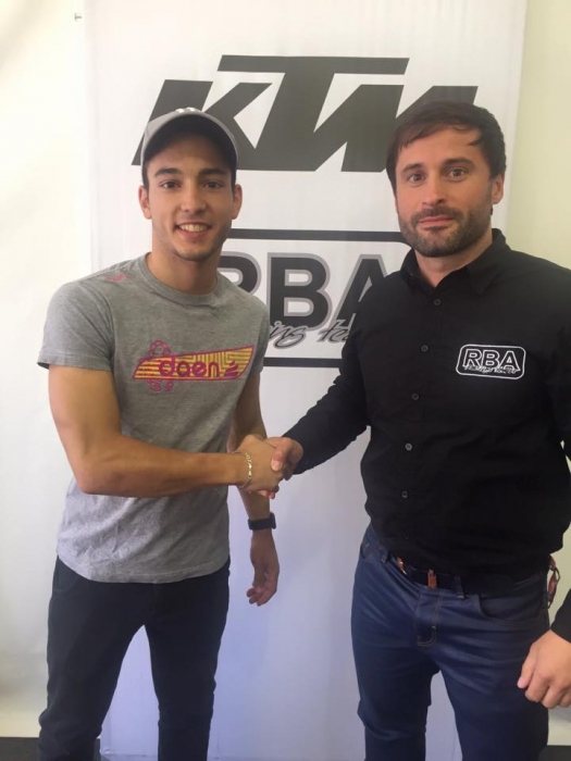 Хуан Гевара будет выступать за RBA Racing Moto3 на KTM RC250R в 2016 году Хуан Гевара будет выступать за RBA Racing Moto3 на KTM RC250R в 2016 году
