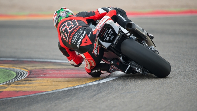 Никки Хейден на первых тестах WSKB с Honda Racing Никки Хейден на первых тестах WSKB с Honda Racing