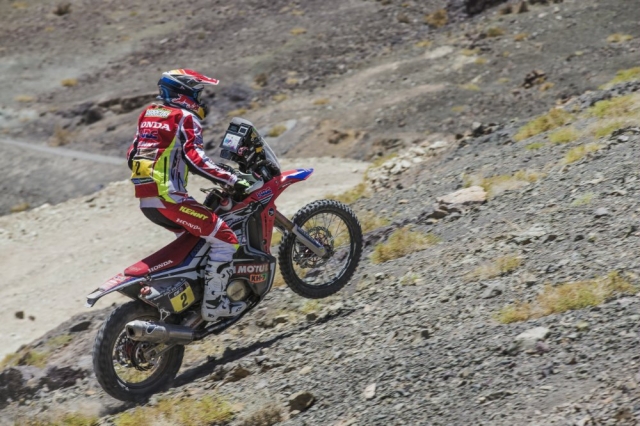 Хуан Барреда, пилот Honda Racing, Дакар-2015 Хуан Барреда, пилот Honda Racing, Дакар-2015
