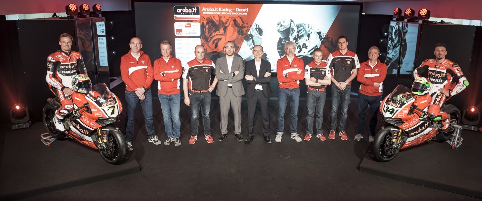 Презентация Aruba.it Racing - Ducati Superbike в Ареццо Презентация Aruba.it Racing - Ducati Superbike в Ареццо