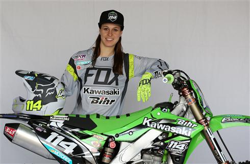 3-й сезон Ливия Ланселот будет выступать в составе своей Team 114 Kawasaki 3-й сезон Ливия Ланселот будет выступать в составе своей Team 114 Kawasaki