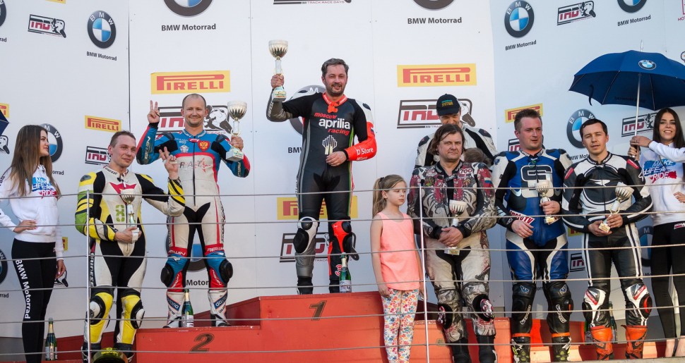В тренировочной гонке TRD Superbike BMW S1000RR победу одержал Сергей Григорьев В тренировочной гонке TRD Superbike BMW S1000RR победу одержал Сергей Григорьев
