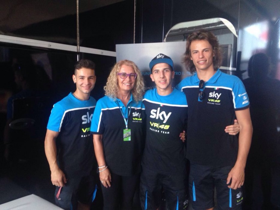 Лаурина Паперина в Sky Racing Team VR46 Лаурина Паперина в Sky Racing Team VR46