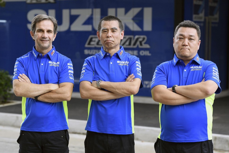 Suzuki Ecstar Team - команда преданных делу профессионалов. Не политиков, а технарей. Поэтому Suzuki GSX-RR столь хорош уже сейчас Suzuki Ecstar Team - команда преданных делу профессионалов. Не политиков, а технарей. Поэтому Suzuki GSX-RR столь хорош уже сейчас