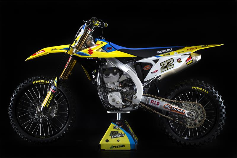 гордость команды - новый боевой Suzuki RM-Z450WS 2018 гордость команды - новый боевой Suzuki RM-Z450WS 2018