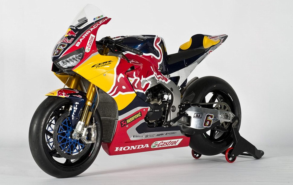 Honda CBR1000RR Fireblade SP2 заводской команды Red Bull Honda World Superbike Team Honda CBR1000RR Fireblade SP2 заводской команды Red Bull Honda World Superbike Team