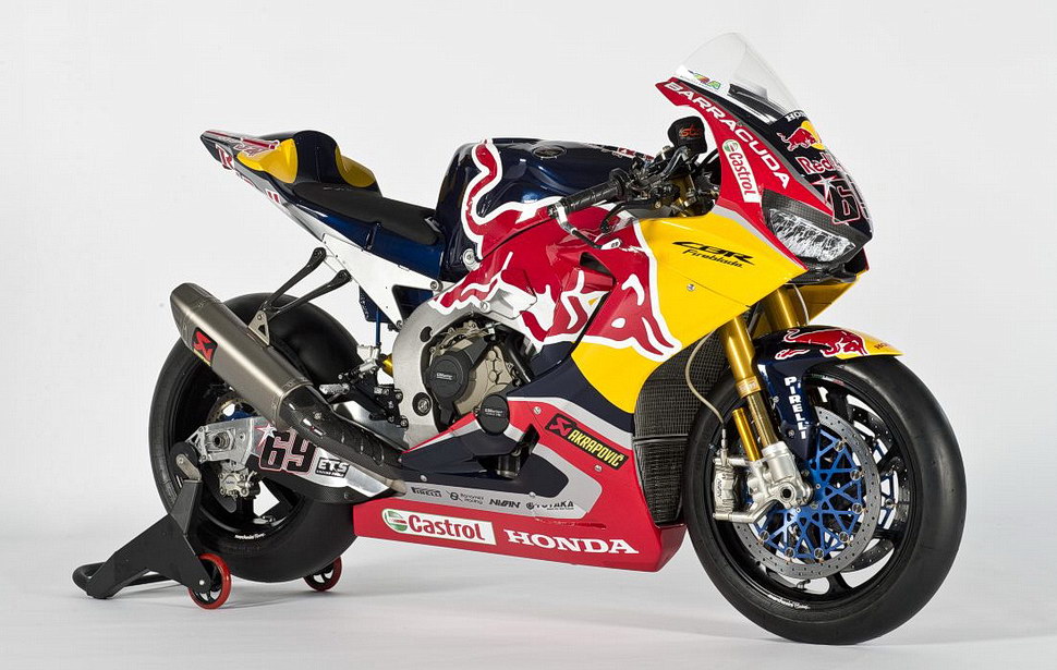 Honda CBR1000RR Fireblade SP2 заводской команды Red Bull Honda World Superbike Team Honda CBR1000RR Fireblade SP2 заводской команды Red Bull Honda World Superbike Team