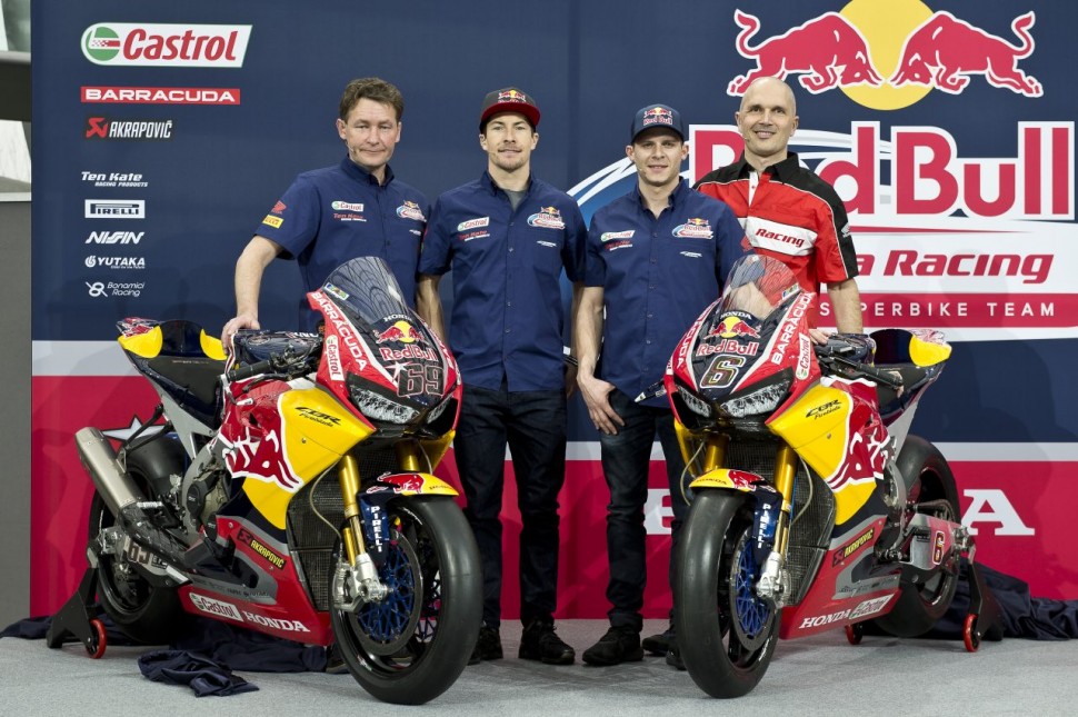 Red Bull Honda World Superbike Team 2017 Red Bull Honda World Superbike Team 2017