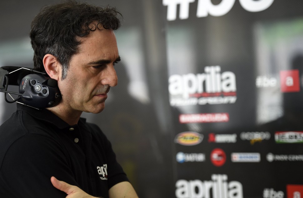 Романо Альбезиано, босс Aprilia Racing Романо Альбезиано, босс Aprilia Racing