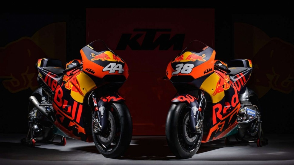 MotoGP: KTM RC16 заводских пилотов Пола Эспаргаро и Бредли Смита MotoGP: KTM RC16 заводских пилотов Пола Эспаргаро и Бредли Смита