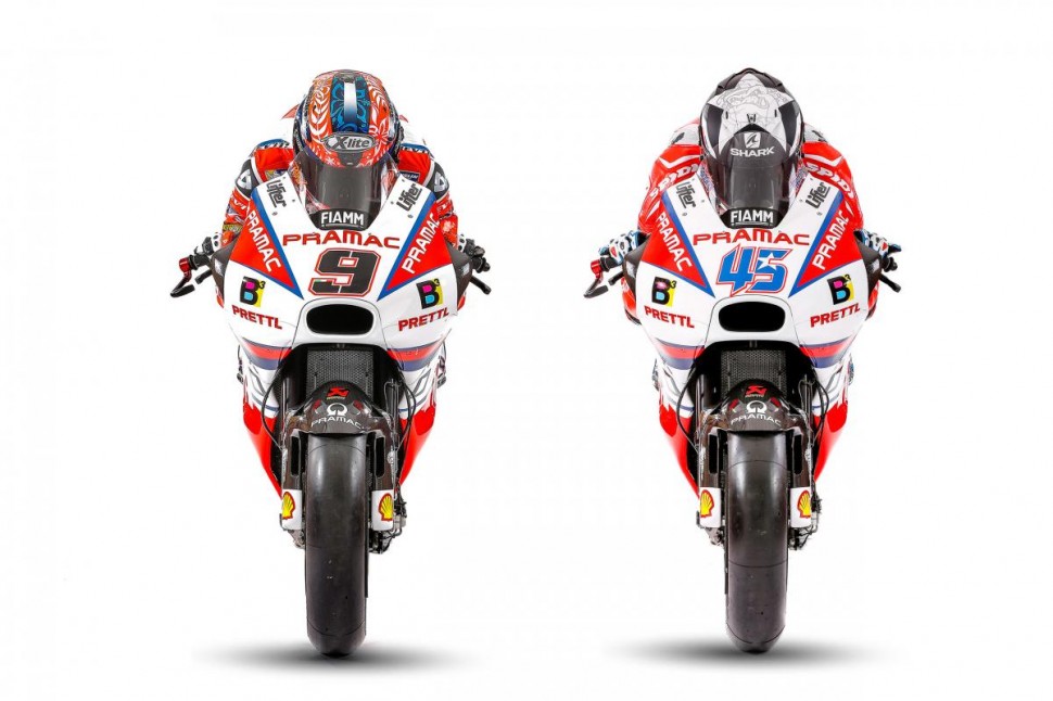 Новые цвета Octo Pramac Racing (Ducati) 2017 года Новые цвета Octo Pramac Racing (Ducati) 2017 года