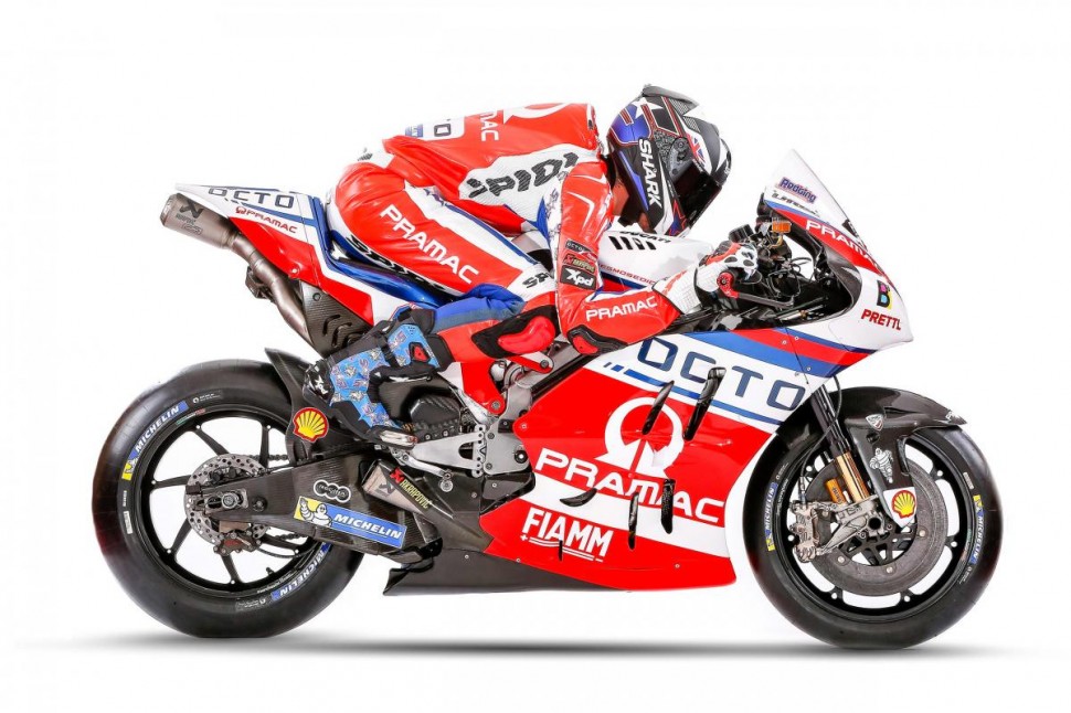 Новые цвета Octo Pramac Racing (Ducati) 2017 года Новые цвета Octo Pramac Racing (Ducati) 2017 года