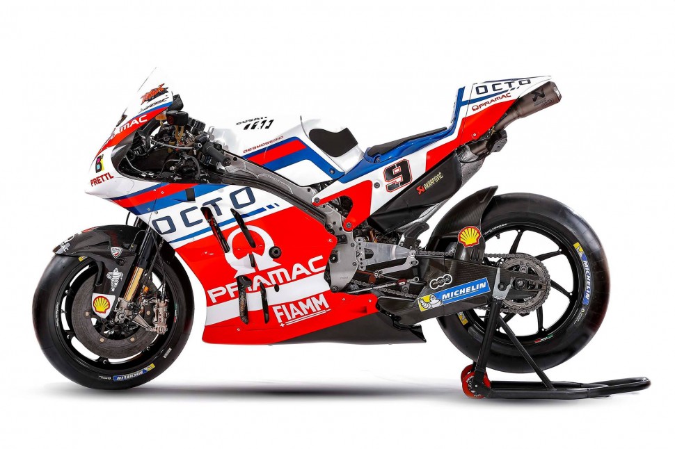 Новые цвета Octo Pramac Racing (Ducati) 2017 года Новые цвета Octo Pramac Racing (Ducati) 2017 года