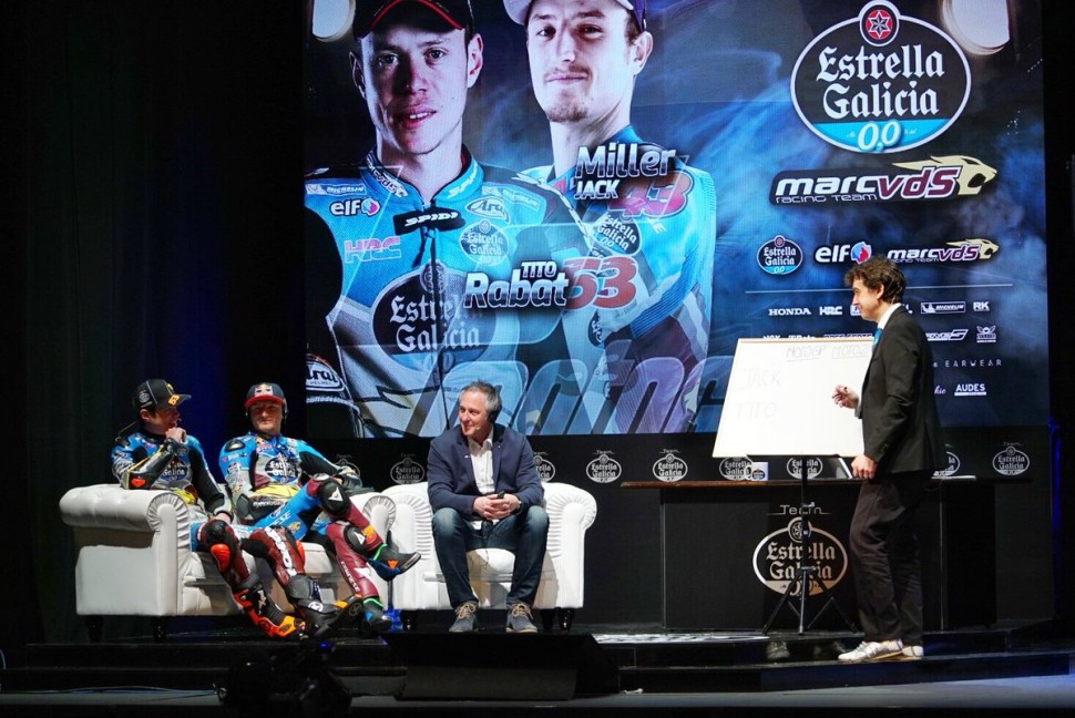Тито Рабат и Джек Миллер продолжают сотрудничество с Marc VDS Racing в MotoGP Тито Рабат и Джек Миллер продолжают сотрудничество с Marc VDS Racing в MotoGP