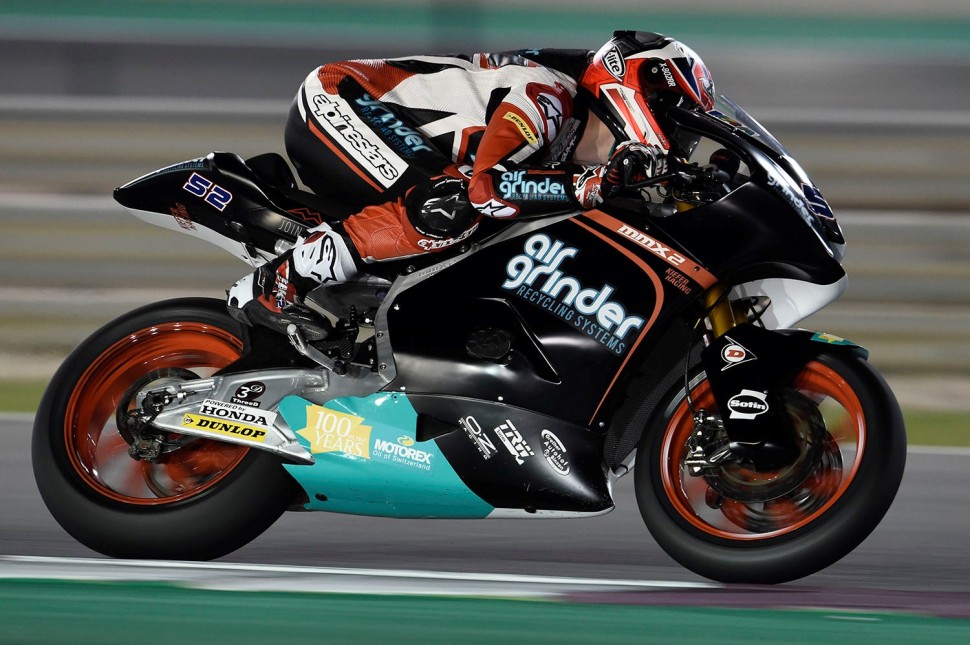 Денни Кент из команды Kiefer Racing на новом Suter MMX2 - 9-й по итогам тестов в Катаре Денни Кент из команды Kiefer Racing на новом Suter MMX2 - 9-й по итогам тестов в Катаре