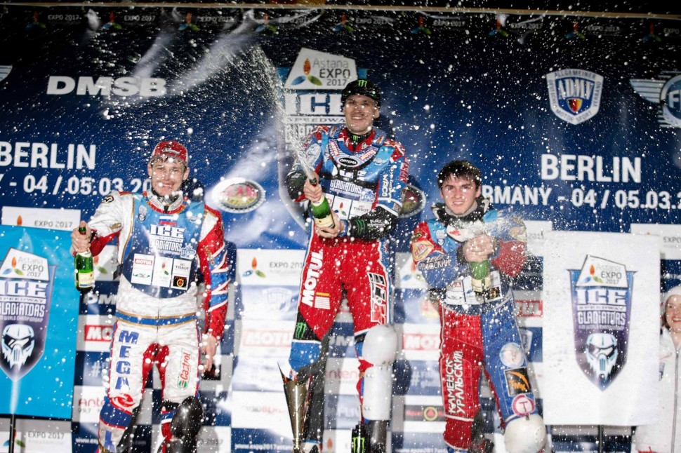 После Берлина тройка лидеров FIM Ice Speedway Gladiators определилась на 100% После Берлина тройка лидеров FIM Ice Speedway Gladiators определилась на 100%
