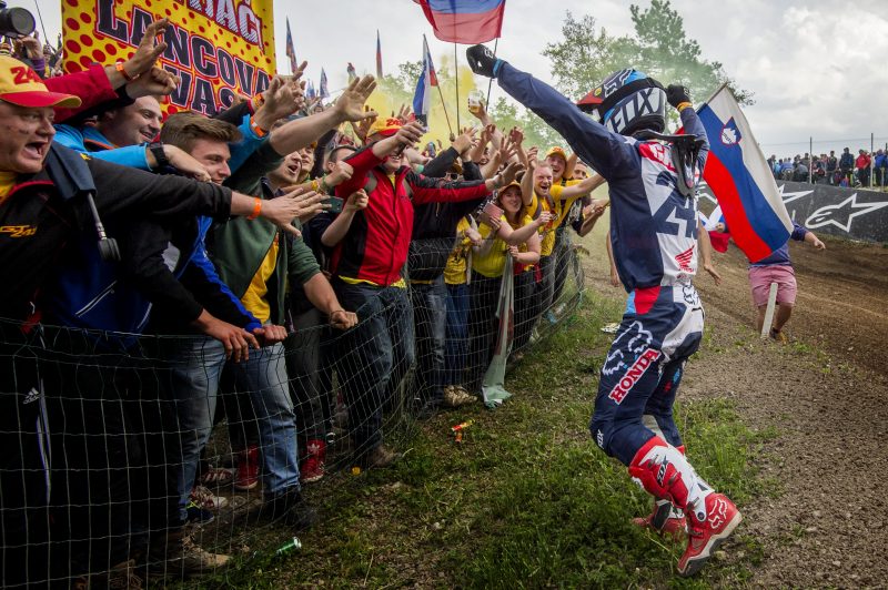 Тим Гайзер сохраняет лидерство в MXGP. Фото: Bavo Тим Гайзер сохраняет лидерство в MXGP. Фото: Bavo