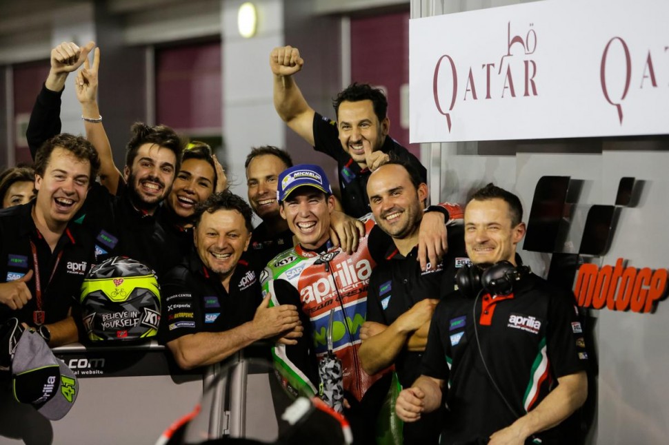 Фаусто Грезини теперь управляет активами Aprilia Racing в MotoGP Фаусто Грезини теперь управляет активами Aprilia Racing в MotoGP