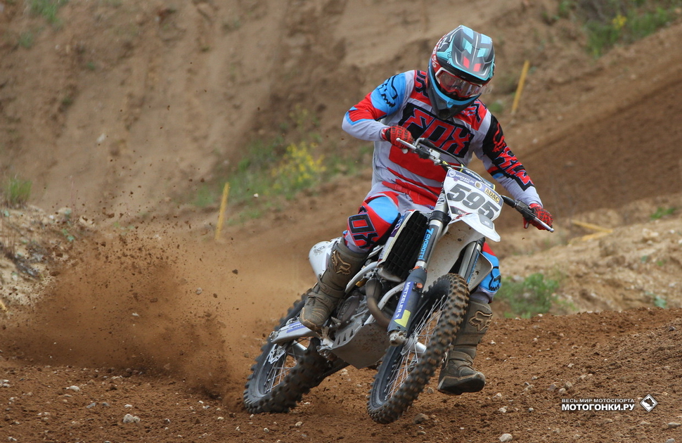 Евгений Михайлов - лидер чемпионата Европы EMX Open. Фото: Александр Лесников, Яхнич Моторспорт Евгений Михайлов - лидер чемпионата Европы EMX Open