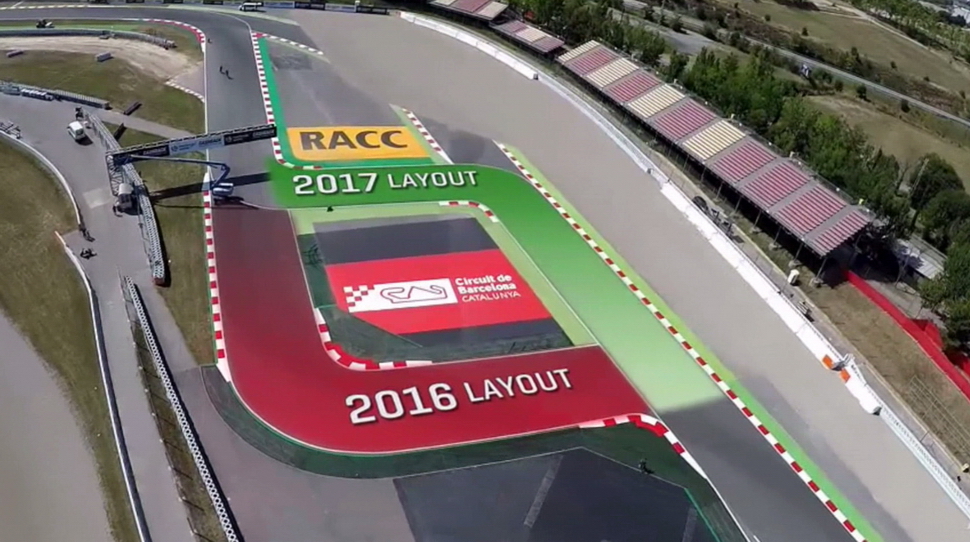 Старая и новая шиканы Circuit de Barcelona-Catalunya Старая и новая шиканы Circuit de Barcelona-Catalunya