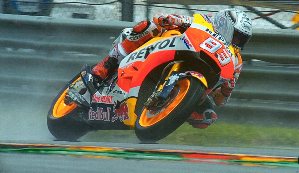 Марк Маркес (Repsol Honda) в шестерке лидеров, но 2-й в дождевой FP2 Марк Маркес (Repsol Honda) в шестерке лидеров, но 2-й в дождевой FP2