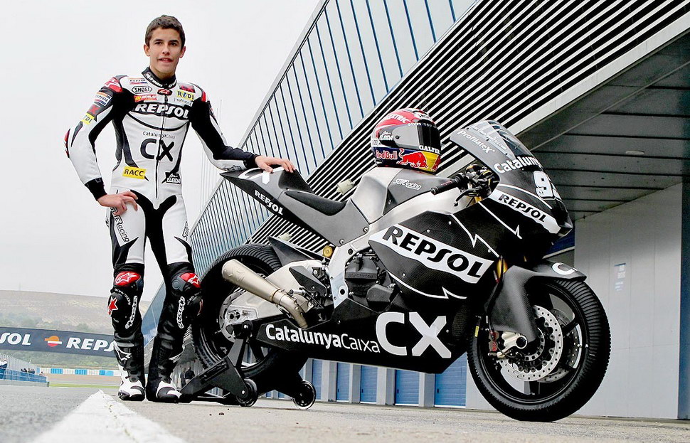 Новобранец Moto2 Марк Маркес, 2011 год, Circuito de Jerez Новобранец Moto2 Марк Маркес, 2011 год, Circuito de Jerez