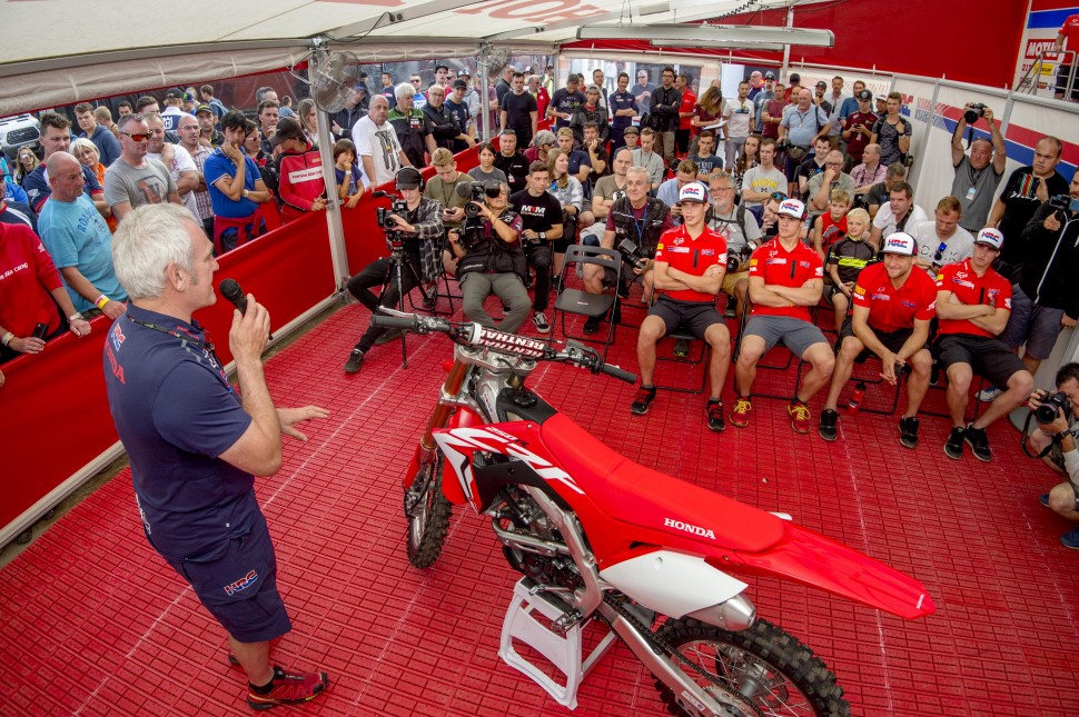 Роджер Харви, глава внедорожного отделения Honda Racing Corporation Роджер Харви, глава внедорожного отделения Honda Racing Corporation