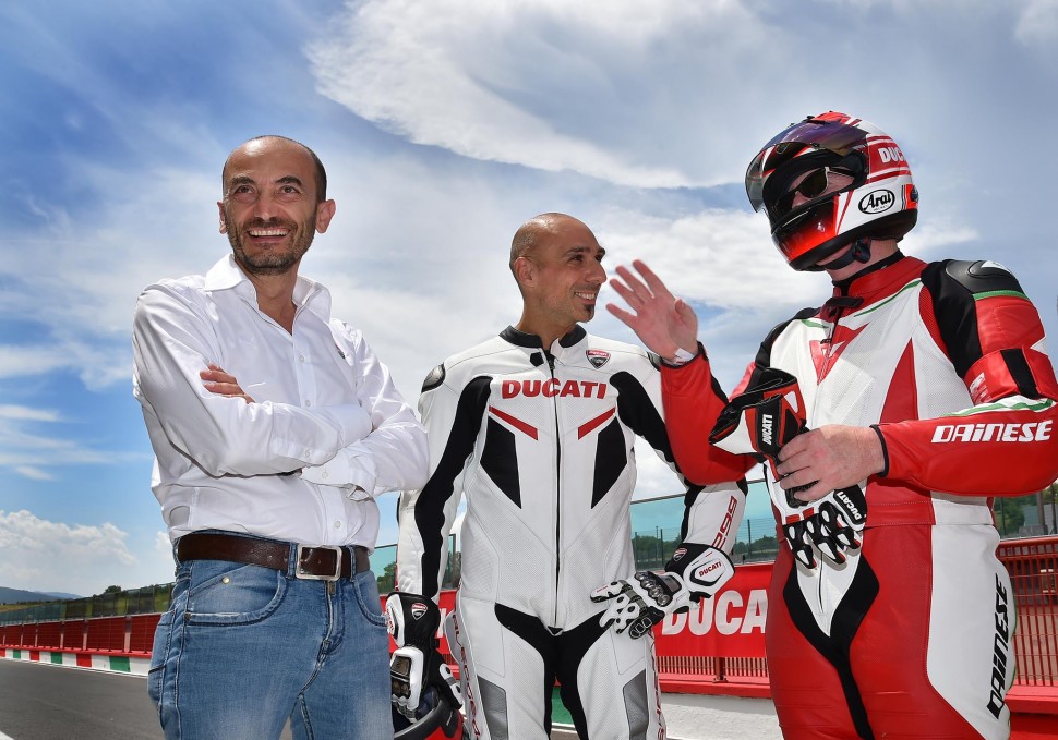 Президент Ducati Клаудио Доменикали лично присутствовал на DRE Президент Ducati Клаудио Доменикали лично присутствовал на DRE