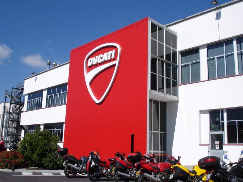 Завод Ducati в пригороде Болоньи, Борго-Панигале Завод Ducati в пригороде Болоньи, Борго-Панигале