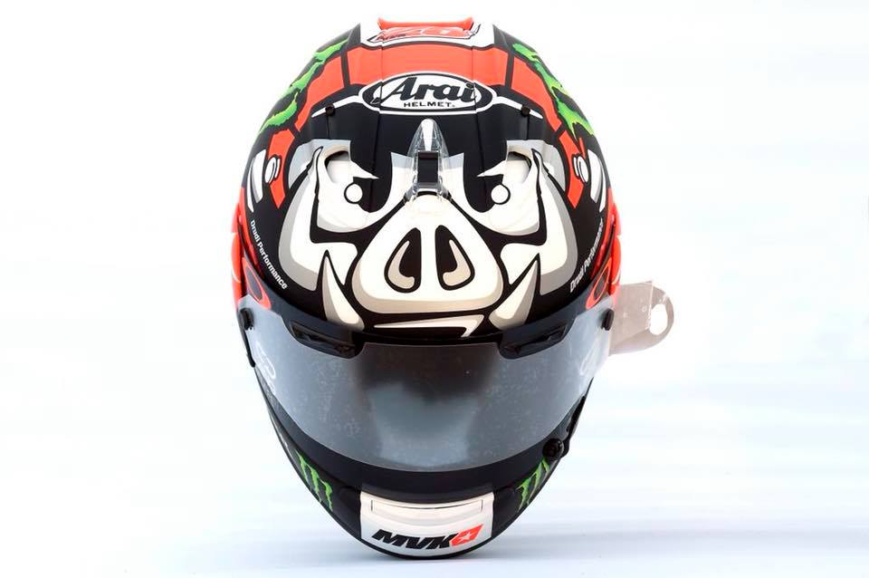 Новый ARAI Маверика Виньялеса Новый ARAI Маверика Виньялеса