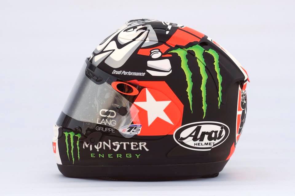 Новый ARAI Маверика Виньялеса Новый ARAI Маверика Виньялеса
