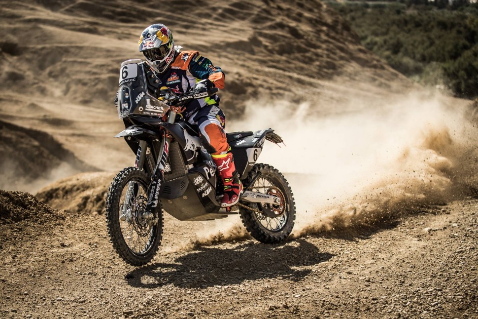 Маттиас Валькнер из KTM Factory Racing выигрывает Ралли Марокко 2017 Маттиас Валькнер из KTM Factory Racing выигрывает Ралли Марокко 2017
