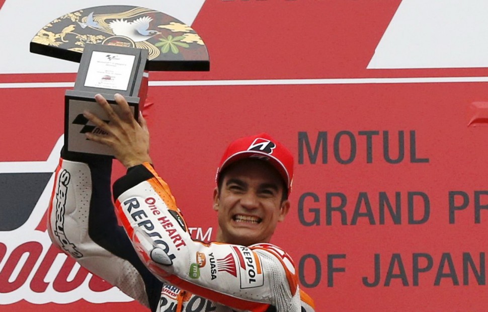 Дани Педроса - один из наиболее почитаемых пилотов MotoGP в Японии Дани Педроса - один из наиболее почитаемых пилотов MotoGP в Японии