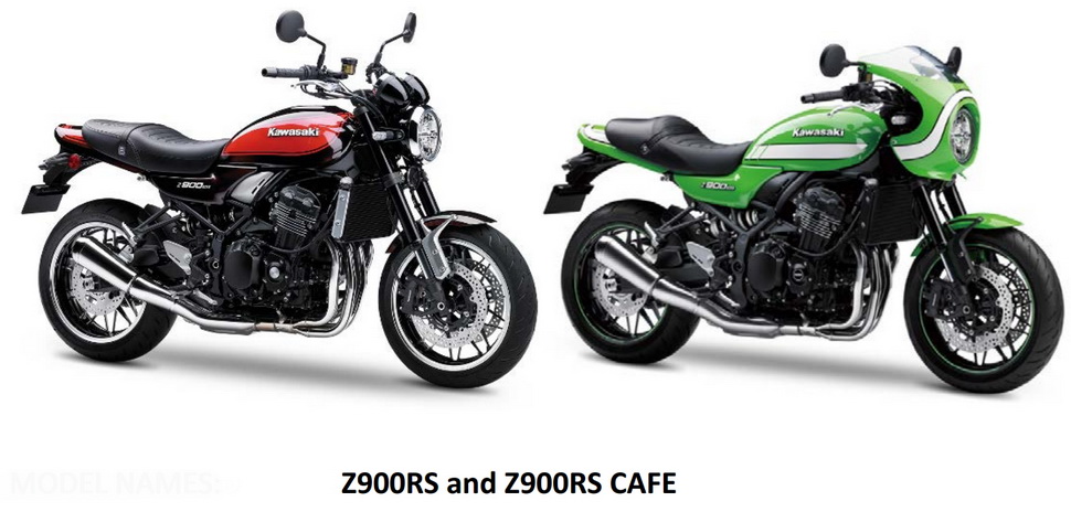 Kawasaki Z900RS (2018) и Z900RS Cafe (2018) Kawasaki Z900RS (2018) и Z900RS Cafe (2018)